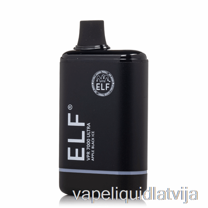 Elf Vpr 7000 Ultra Vienreizējās Lietošanas ābolu Melnā Ledus Vape šķidrums